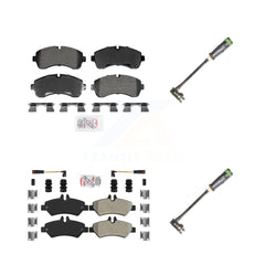 AmeriBRAKES KNW-101313 Disc Brake Pad for 2011-2014 Freightliner Sprinter 3500 - Front and Rear