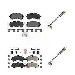 AmeriBRAKES KNW-101314 Disc Brake Pad for 2011-2014 Freightliner Sprinter 3500 - Front and Rear