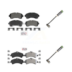 AmeriBRAKES KNW-101315 Disc Brake Pad for 2011-2014 Freightliner Sprinter 3500 - Front and Rear