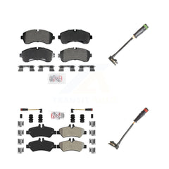 AmeriBRAKES KNW-101321 Disc Brake Pad for 2010-2018 Mercedes-Benz Sprinter 3500 - Front and Rear