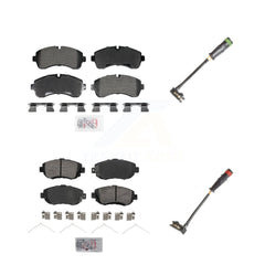 AmeriBRAKES KNW-101324 Disc Brake Pad for 2019-2023 Mercedes-Benz Sprinter 1500, Mercedes-Benz Sprinter 2500 - Front and Rear