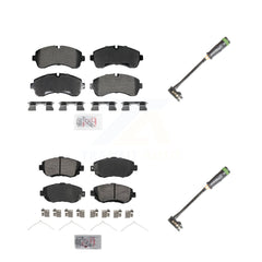 AmeriBRAKES KNW-101326 Disc Brake Pad for 2019-2021 Freightliner Sprinter 3500, Freightliner Sprinter 1500, Freightliner Sprinter 2500 - Front and Rear