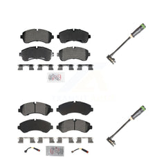 AmeriBRAKES KNW-101328 Disc Brake Pad for 2020-2021 Freightliner Sprinter 3500 - Front and Rear