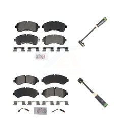 AmeriBRAKES KNW-101330 Disc Brake Pad for 2020 Freightliner Sprinter 4500 - Front and Rear