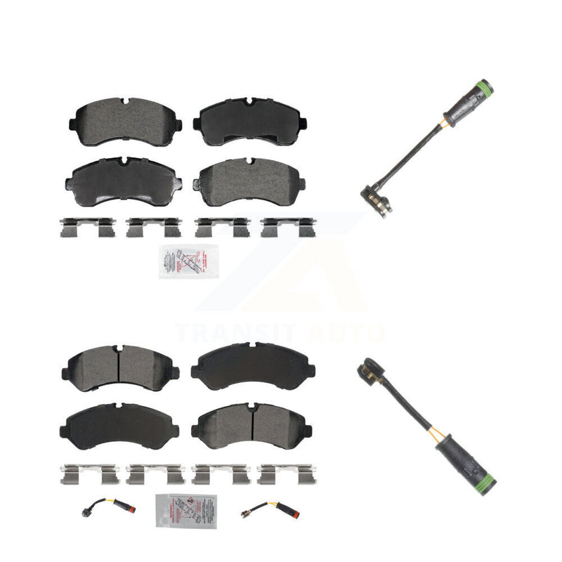 AmeriBRAKES KNW-101330 Disc Brake Pad for 2020 Freightliner Sprinter 4500 - Front and Rear