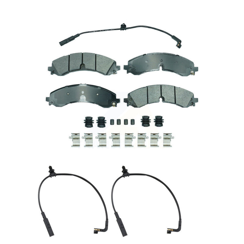 AmeriBRAKES KNW-101343 Disc Brake Pad for 2020-2024 Chevrolet Silverado 2500 HD, Chevrolet Silverado 3500 HD and More - Front