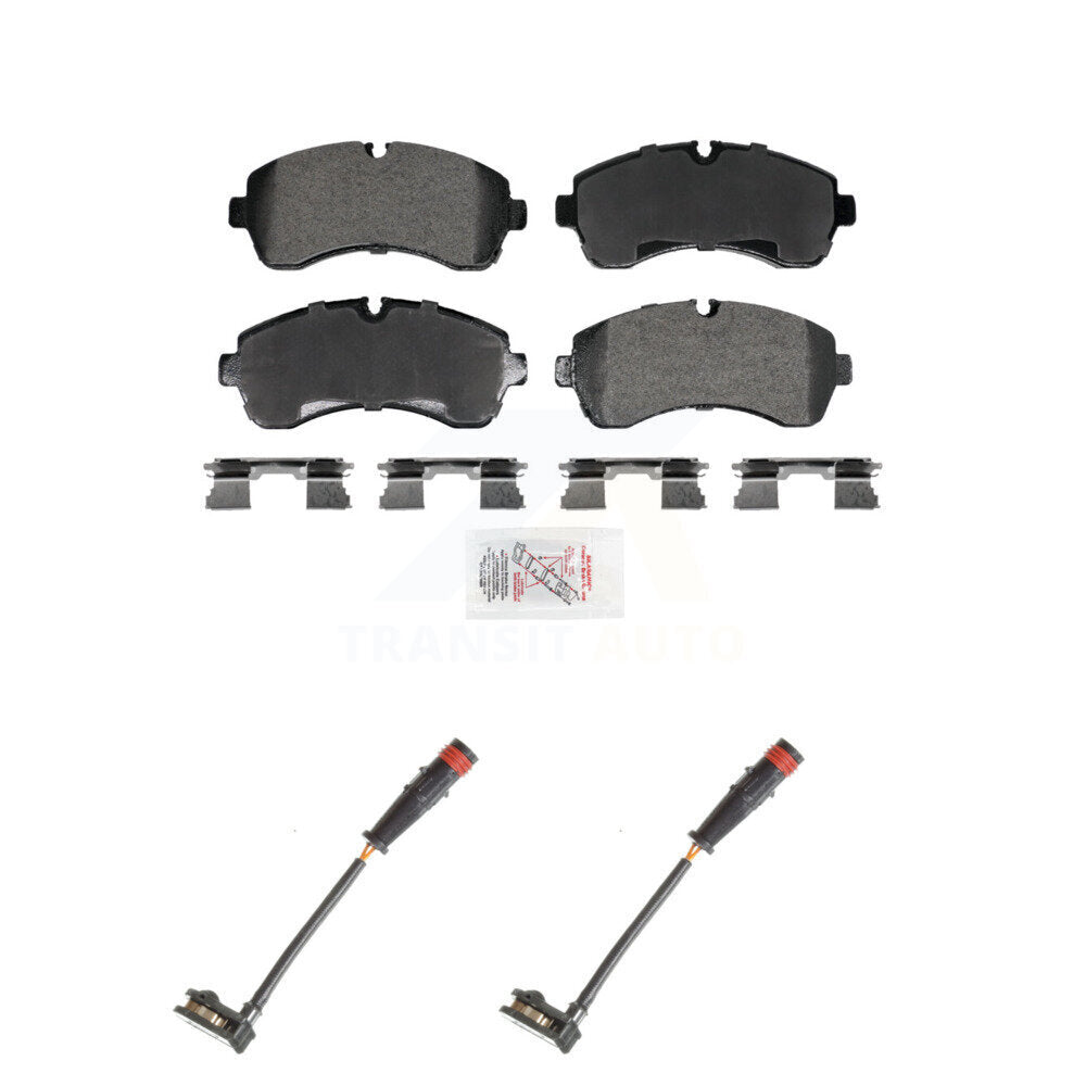 AmeriBRAKES KNW-101346 Disc Brake Pad for 2008-2024 Mercedes-Benz Sprinter 3500, Mercedes-Benz Sprinter 3500XD and More - Front