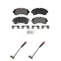 AmeriBRAKES KNW-101346 Disc Brake Pad for 2008-2024 Mercedes-Benz Sprinter 3500, Mercedes-Benz Sprinter 3500XD and More - Front