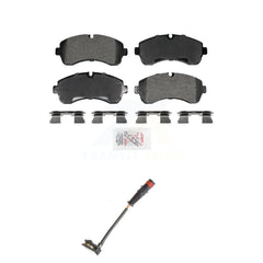AmeriBRAKES KNW-101349 Disc Brake Pad for 2008-2024 Mercedes-Benz Sprinter 3500, Mercedes-Benz Sprinter 3500XD and More - Front
