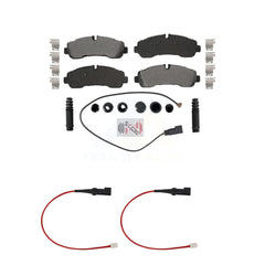 AmeriBRAKES KNW-101367 Disc Brake Pad for 2020 Ford Transit-350 HD - Rear