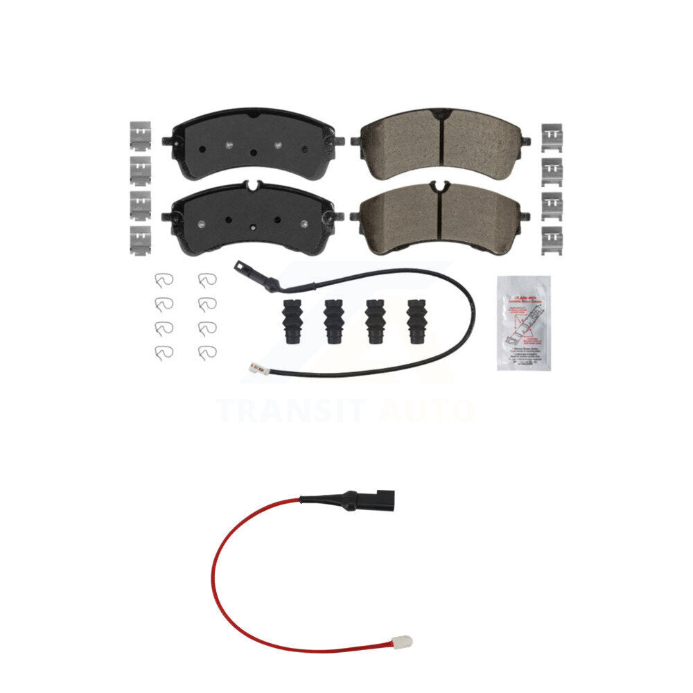 AmeriBRAKES KNW-101370 Disc Brake Pad for 2020-2023 Ford Transit-350 HD - Rear