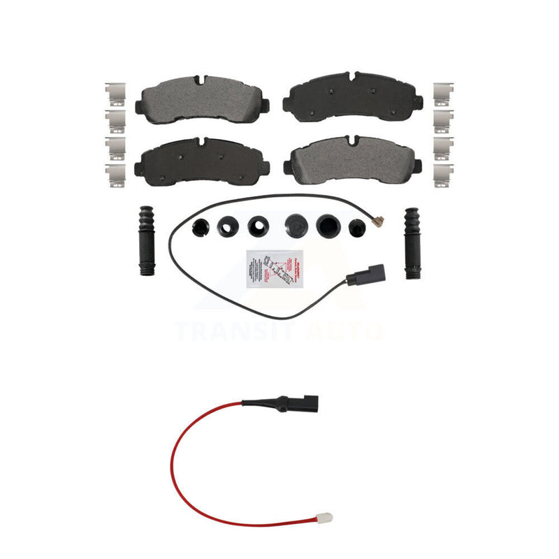 AmeriBRAKES KNW-101372 Disc Brake Pad for 2020 Ford Transit-350 HD - Rear