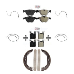 AmeriBRAKES KNW-101374 Disc Brake Pad for 2013 BMW 335i - Front and Rear