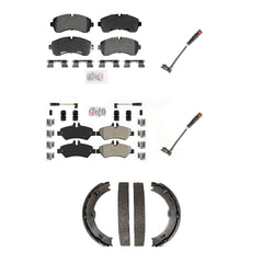 AmeriBRAKES KNW-101384 Disc Brake Pad for 2009 Dodge Sprinter 3500 - Front and Rear