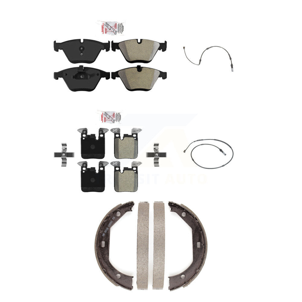 AmeriBRAKES KNW-101385 Disc Brake Pad for 2013 BMW 335i - Front and Rear