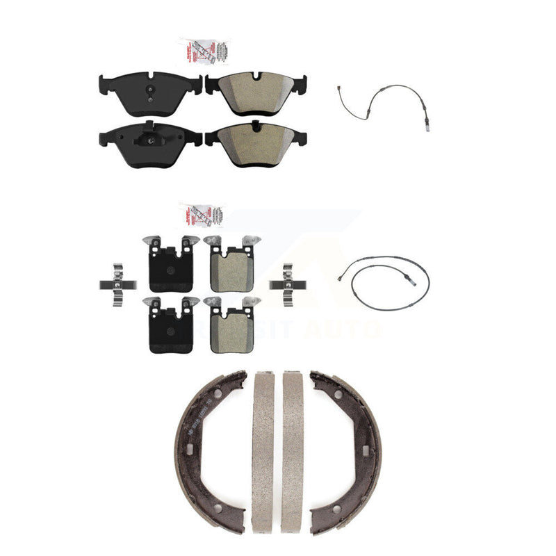 AmeriBRAKES KNW-101385 Disc Brake Pad for 2013 BMW 335i - Front and Rear