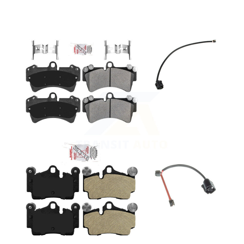 AmeriBRAKES KNW-101399 Disc Brake Pad for 2011 Audi Q7 - Front and Rear