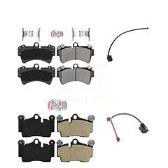 AmeriBRAKES KNW-101399 Disc Brake Pad for 2011 Audi Q7 - Front and Rear