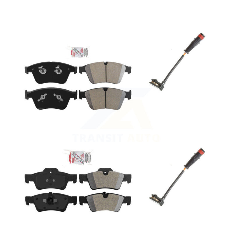 AmeriBRAKES KNW-101402 Disc Brake Pad for 2007 Mercedes-Benz ML63 AMG - Front and Rear