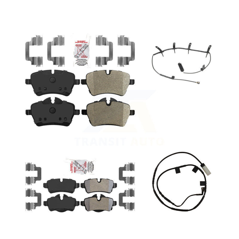 AmeriBRAKES KNW-101403 Disc Brake Pad for 2007-2008 Mini Cooper - Front and Rear