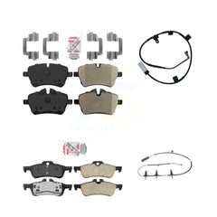 AmeriBRAKES KNW-101406 Disc Brake Pad for 2007-2008 Mini Cooper - Front and Rear