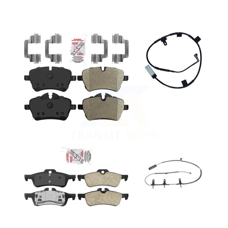 AmeriBRAKES KNW-101406 Disc Brake Pad for 2007-2008 Mini Cooper - Front and Rear