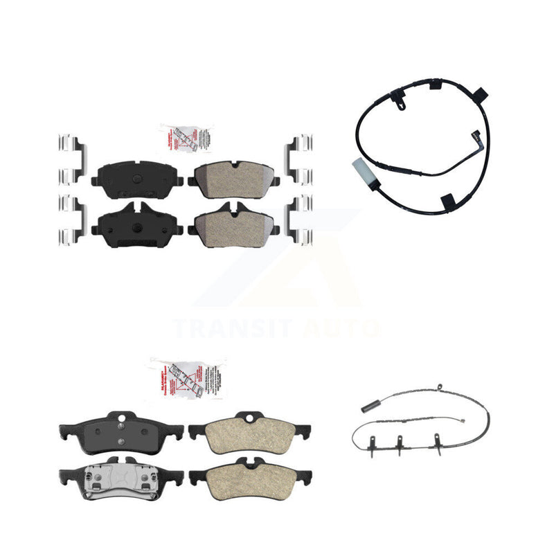 AmeriBRAKES KNW-101407 Disc Brake Pad for 2007-2008 Mini Cooper - Front and Rear