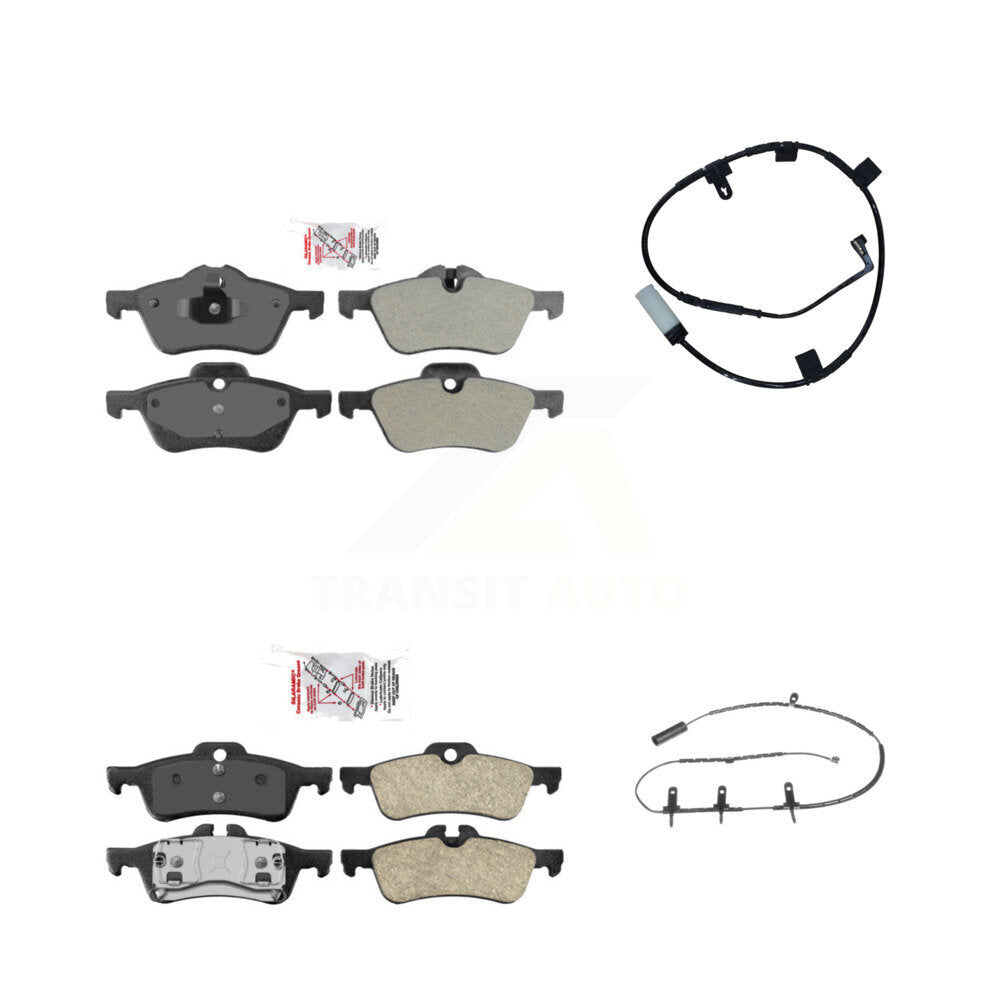 AmeriBRAKES KNW-101408 Disc Brake Pad for 2007-2008 Mini Cooper - Front and Rear