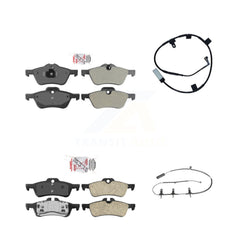 AmeriBRAKES KNW-101408 Disc Brake Pad for 2007-2008 Mini Cooper - Front and Rear