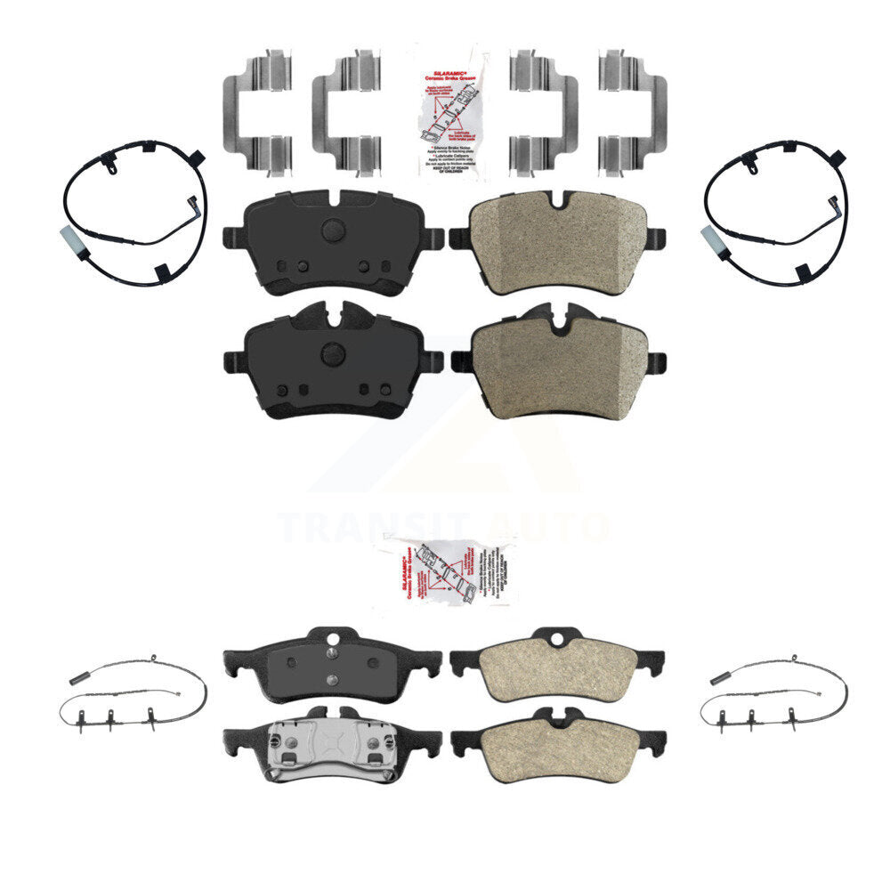 AmeriBRAKES KNW-101414 Disc Brake Pad for 2007-2008 Mini Cooper - Front and Rear