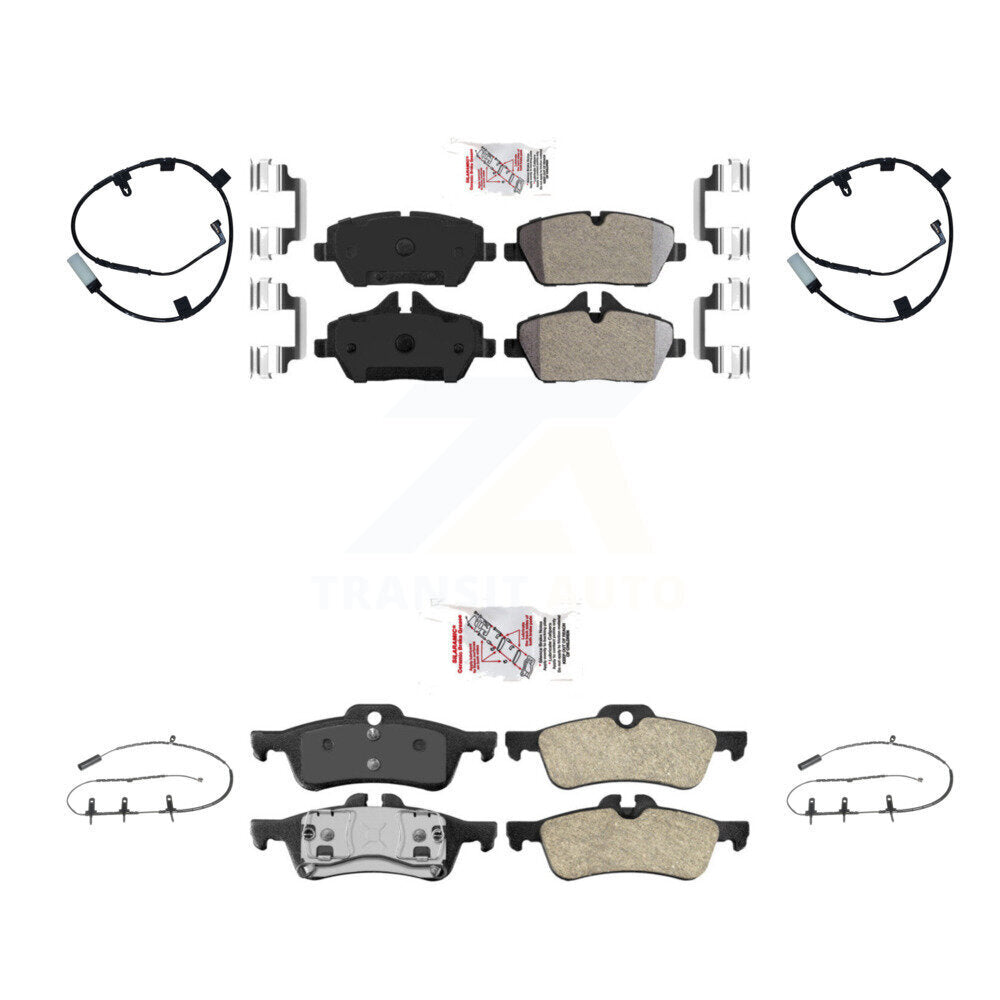 AmeriBRAKES KNW-101415 Disc Brake Pad for 2007-2008 Mini Cooper - Front and Rear