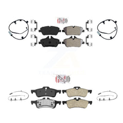 AmeriBRAKES KNW-101415 Disc Brake Pad for 2007-2008 Mini Cooper - Front and Rear
