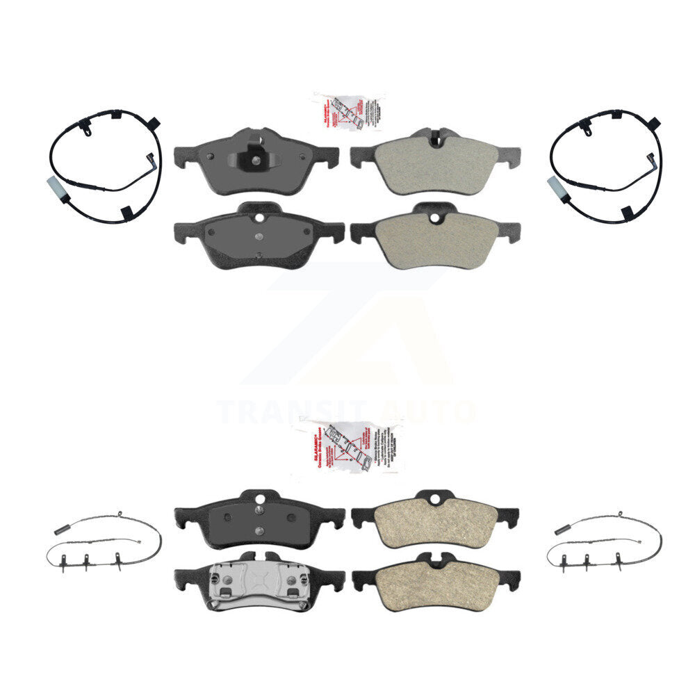 AmeriBRAKES KNW-101416 Disc Brake Pad for 2007-2008 Mini Cooper - Front and Rear