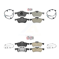 AmeriBRAKES KNW-101416 Disc Brake Pad for 2007-2008 Mini Cooper - Front and Rear
