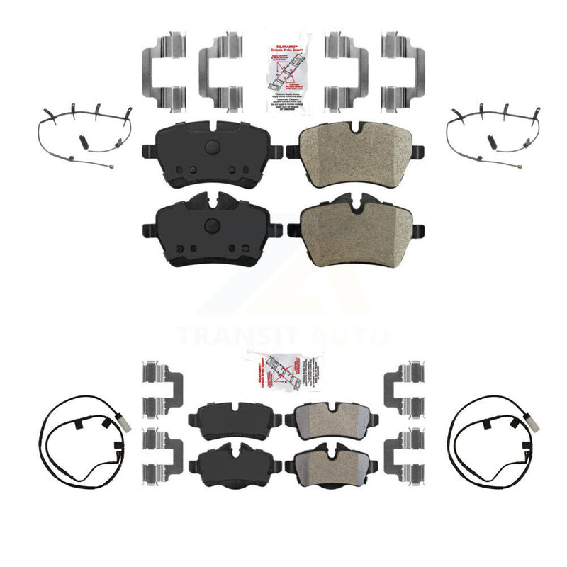 AmeriBRAKES KNW-101417 Disc Brake Pad for 2007-2008 Mini Cooper - Front and Rear