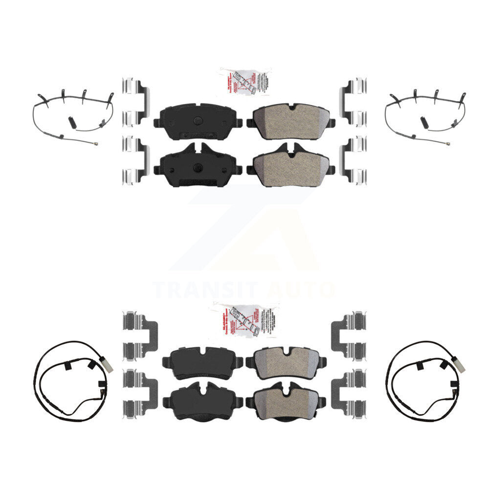 AmeriBRAKES KNW-101418 Disc Brake Pad for 2007-2008 Mini Cooper - Front and Rear