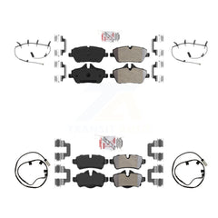 AmeriBRAKES KNW-101418 Disc Brake Pad for 2007-2008 Mini Cooper - Front and Rear