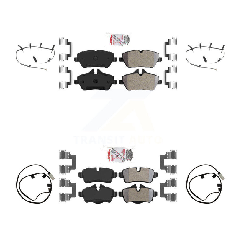 AmeriBRAKES KNW-101418 Disc Brake Pad for 2007-2008 Mini Cooper - Front and Rear