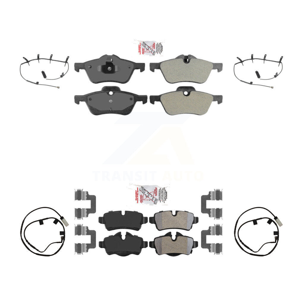 AmeriBRAKES KNW-101419 Disc Brake Pad for 2007-2008 Mini Cooper - Front and Rear