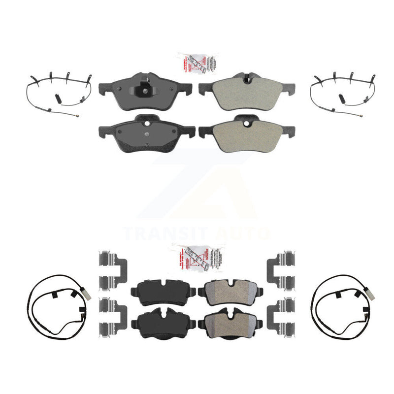 AmeriBRAKES KNW-101419 Disc Brake Pad for 2007-2008 Mini Cooper - Front and Rear