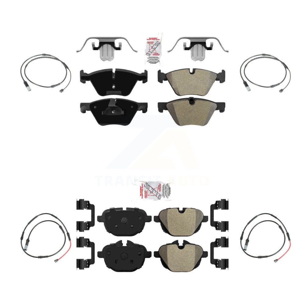 AmeriBRAKES KNW-101422 Disc Brake Pad for 2011-2016 BMW 528i - Front and Rear