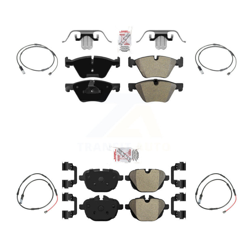 AmeriBRAKES KNW-101422 Disc Brake Pad for 2011-2016 BMW 528i - Front and Rear