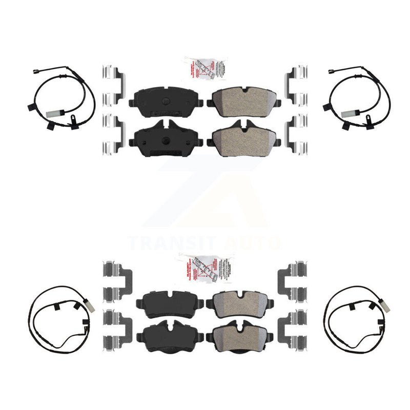 AmeriBRAKES KNW-101425 Disc Brake Pad for 2013 Mini Cooper - Front and Rear