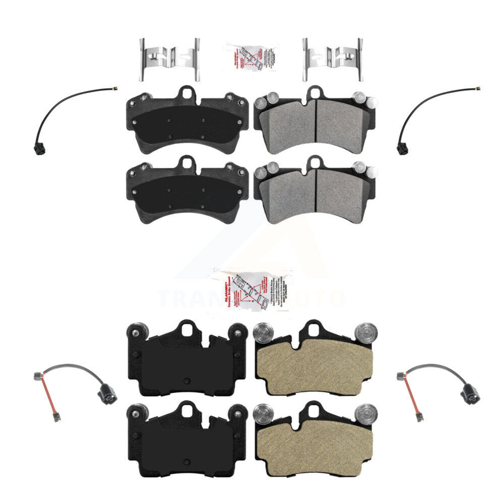 AmeriBRAKES KNW-101432 Disc Brake Pad for 2011 Audi Q7 - Front and Rear