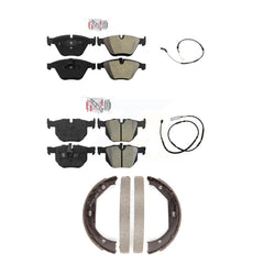 AmeriBRAKES KNW-101442 Disc Brake Pad for 2013 BMW X1 - Front and Rear
