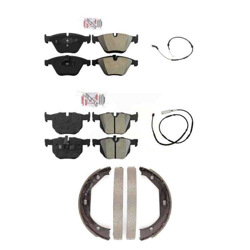 AmeriBRAKES KNW-101442 Disc Brake Pad for 2013 BMW X1 - Front and Rear