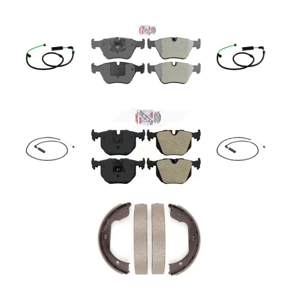 AmeriBRAKES KNW-101460 Disc Brake Pad for 2006-2010 BMW X3 - Front and Rear