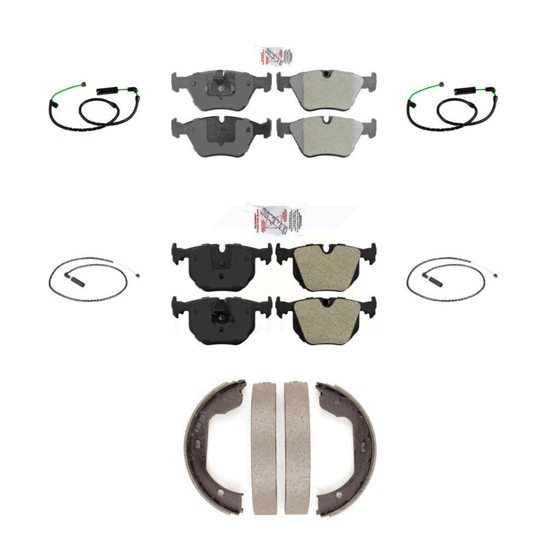 AmeriBRAKES KNW-101460 Disc Brake Pad for 2006-2010 BMW X3 - Front and Rear