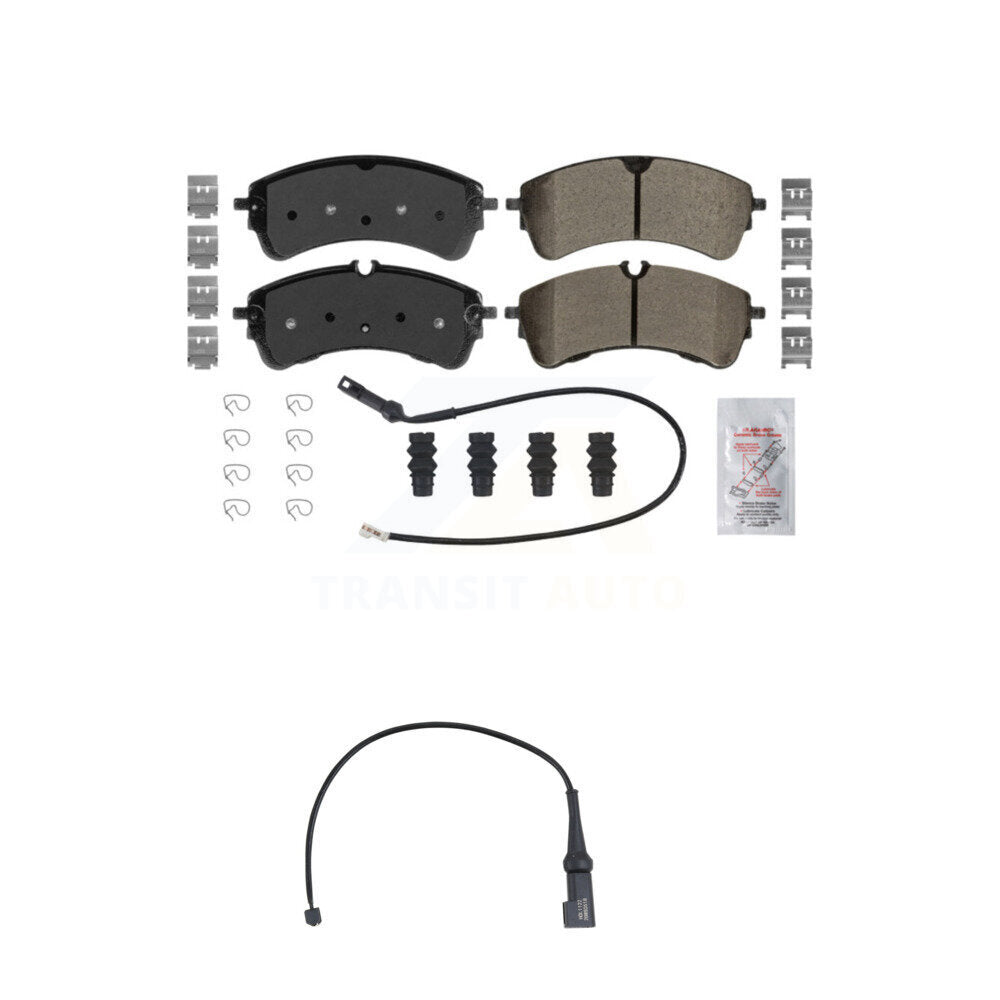 AmeriBRAKES KNW-101480 Disc Brake Pad for 2020-2023 Ford Transit-350 HD - Rear