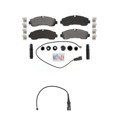 AmeriBRAKES KNW-101482 Disc Brake Pad for 2020 Ford Transit-350 HD - Rear